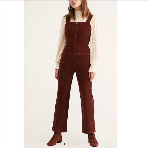 Free People Other - Free People Luna Corduroy One-Piece Jumpsuit 12 🆕